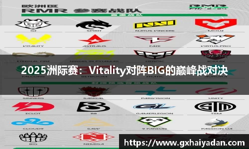 2025洲际赛：Vitality对阵BIG的巅峰战对决